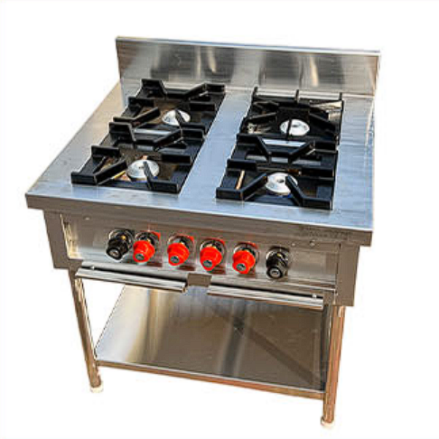 4 Burner Continental Cooking Range